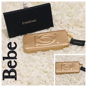 🆕 with tag Bebe gold wallet
